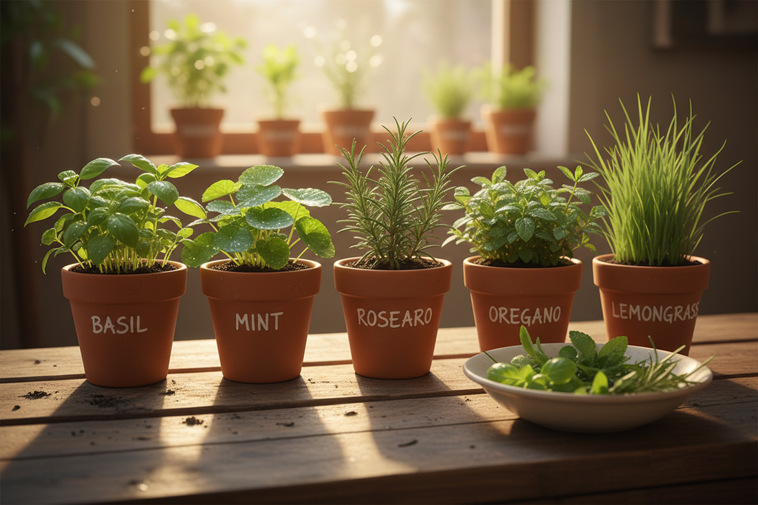 5 Easy Herbs to Grow in Your First Backyard Garden