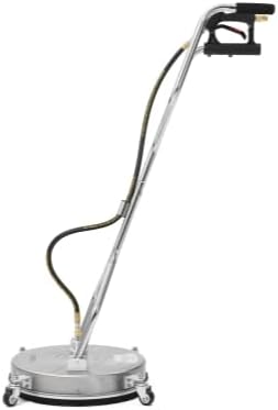 18" 4350 PSI Surface Pressure Washer Cleaner with 2 Hose Adapters