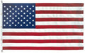 Super Tough 15ft x 25ft Spun Polyester American Flag | Embroidered Stars & Sewn Stripes | Heavy-Duty, Commercial-Grade Material | Canvas Header & Grommets | Made in the USA | Wind-Resistant Flag