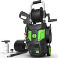 Pressure Washer, 5000PSI Max Power Washer with 500ML Foam Cannon, High Pressure Cleaning Machine with 4 Connect Nozzles for Cars Patio Driveways Home