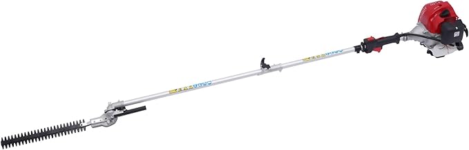 4 in 1 Gas Weed Wacker 51.7CC Gas Powered Weed Eater 2 Stroke 1.4KW String Trimmer with 32" Extension Rod 6500RPM Gas String Trimmer Yard Tool for Grass Cutting