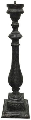 Rome Cast Aluminum Spindle Pedestal for Sundials, Antique, 21.5" H (B30)