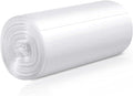 Trash Bags 13 Gallon, 20 Count, Medium Garbage Bags, No Flaps/Ties, 62x75cm,16.8g/pcs, Unscented, White