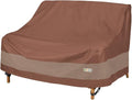 DUCKCOVERS Ultimate Waterproof 58 Inch Deep Loveseat Cover, Patio Furniture Covers