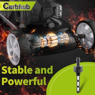 Carbhub 951-10651 Gas Fuel Tank Nipple Outlet Line Screen Compatible with Troy Bilt Snow Blower Thrower Garden Tiller Guel Tank 208cc 357cc Compatible with Craftsman MTD Cub Cadet Replaces 95110651
