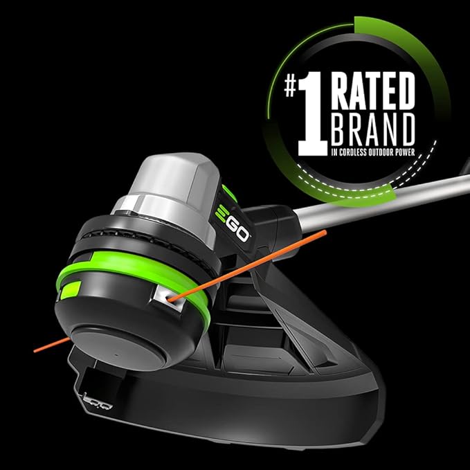 EGO POWER+ ST1510T 15-Inch 56-Volt Lithium-Ion Cordless POWERLOAD String Trimmer with Aluminum Telescopic Shaft - Battery and Charger Not Included