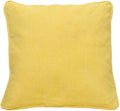 East Green 14 x 14 Waterproof Outdoor Pillow with Insert, Yellow - Premium Olefin Outdoor Accent Pillow for Patio Furniture