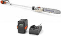 Husqvarna 330iKP Combi Switch + Pole Saw Attachment, 10-Inch Electric Pole Saw with 4 Ah Battery and Charger Included, 970701205