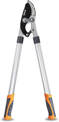 AIRAJ 27” Anvil Loppers for Tree Trimming Heavy Duty with Compound Action,Tree Branch Cutter with 2 Inch Cutting Capacity,Chops Thick Branches Ease,Garden Lopper Pruning Shears Heavy Duty,Tree Trimmer