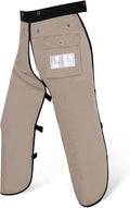 Chainsaw Chaps Apron Wrap 8-layer for Men/Women Loggers Forest Workers Protective Chain Saw Pants Adjustable