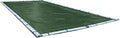 Robelle 12 x 24 ft Professional Green Winter Pool Cover for Inground Pools, 5 ft Overlap (17 x 29 ft Cover Size), Solid 12 x 12 Scrim, 3.7 oz/yd2, 15-Year Warranty, Style: 371224R
