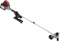 Gas Weed Eater, 35.88CC 4-Stroke Gas Power String Trimmer Lawn Trimmer Grass Cutter Weed Edger with 2 Blade Heads, Portable Weed Wacker Grass Cutter with Large Fuel Tank for Lawn Mowing