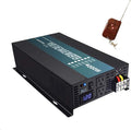 WZRELB 4000W 36V 120V Pure Sine Wave Power Inverter with 2 AC Outlets,Car Inverter,Remote Control