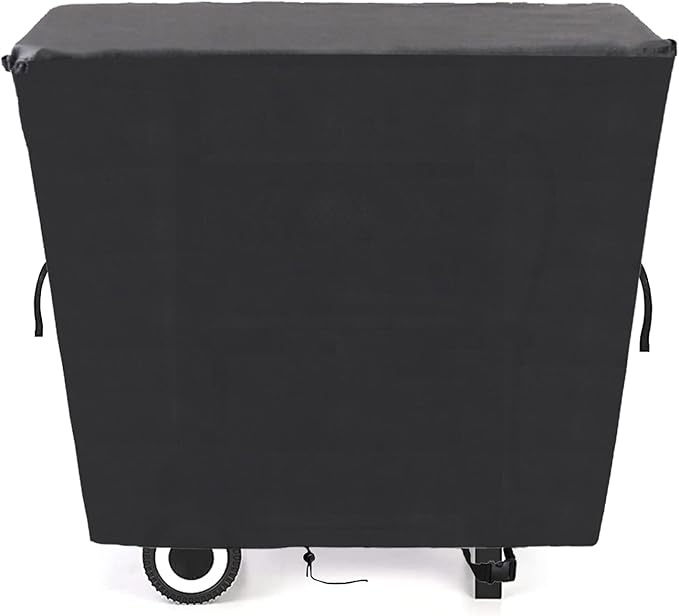 Kingling Grill Cover Fits for Captiva Designs 2-Burner Propane Gas Grill, Waterproof Heavy Duty Barbecue Griddle Cover - 37''x20''x35''
