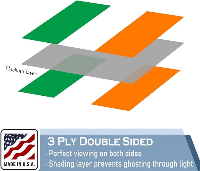 Ireland Flag 2x3 FT 100% Made in The USA-Heavy Duty Vibrant Colours Double Sided Irish National Flag with 2 Brass Grommets for Home/Company/Indoor Outdoor Decoration