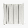 Outer Outdoor Throw Pillow with OuterWeave Performance Fabric, Decorative Pillow for Patio & Outdoor Furniture, Includes Machine Washable Pillow Cover and Insert - Palisades Gray Stripe, 18"x18"