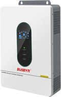 12000W Hybrid Solar Inverter 48V DC to 110V/120V AC Pure Sine Wave, 240V Split Phase, 200A MPPT Controller, Supports Grid-Tie/Off-Grid, Battery & Solar Charging for Home, RV, Backup Power