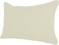 Comfort Classics 22W x 14D x 4H Sunbrella Outdoor Lumbar Pillow Inc. Made in USA (Canvas)