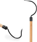 Long Handle Weeder Hook Garden Weeder Tool Versatile Cultivator Garden Tool 54 Inch Hardwood Handle with 8 Inch Alloy Steel Blade for Gardening, Yard, Lawn, Patio Digging, Edging and Planting