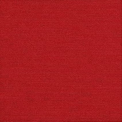 RSH DECOR Deep Seating Cushion with Pillow Back | 22” x 25” x 5" Seat | Water and Fade-Resistant Spun Fabric | Made in USA | Outdoor Chair Cushion Set for Patio Furniture (Red)