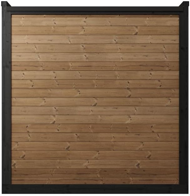 GL6 Outdoor Sauna Kit, Garden Luxury-Series Outdoor DIY Sauna Kit, Thermo-Spruce, up to 6 Persons Bundles (Sauna Heater and Sauna Stones Included) (HIVE MINI 11 WiFi - Black)