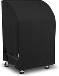 SunPatio 2 Burner Gas Grill Cover 32 inch, Heavy Duty Waterproof Small BBQ Grilling Cover, Compatible for Weber Char-Broil Nexgrill and More Grills with Collapsed Side Tables, All Weather Protection