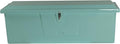Taylor Made Stow N’ Go Standard Fiberglass Dock Box, Medium (24" H X 72" W X 23" D), Seafoam Green, Smooth Interior Finish, Lockable Latch, Stainless-Steel Hardware - 83552SF