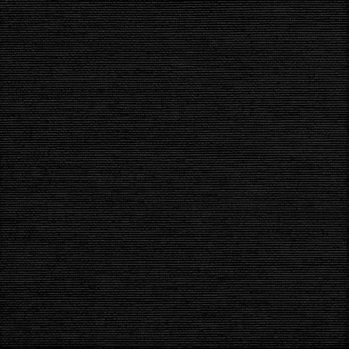 RSH DECOR Deep Seating Cushion with Pillow Back | 25” x 25.5” x 5" Seat | Water and Fade-Resistant Spun Fabric | Made in USA | Outdoor Chair Cushion Set for Patio Furniture (Black)