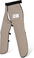 Chainsaw Chaps Apron Wrap 8-layer for Men/Women Loggers Forest Workers Protective Chain Saw Pants Adjustable