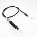 761400MA 340373 Clutch Drive Cable Replacement fit for Murray Craftsman Snow Blowers 340373,760150, 761153（Cable Length: 33.85 inches; Sheath Length: 25.86 inches）(1pc), black