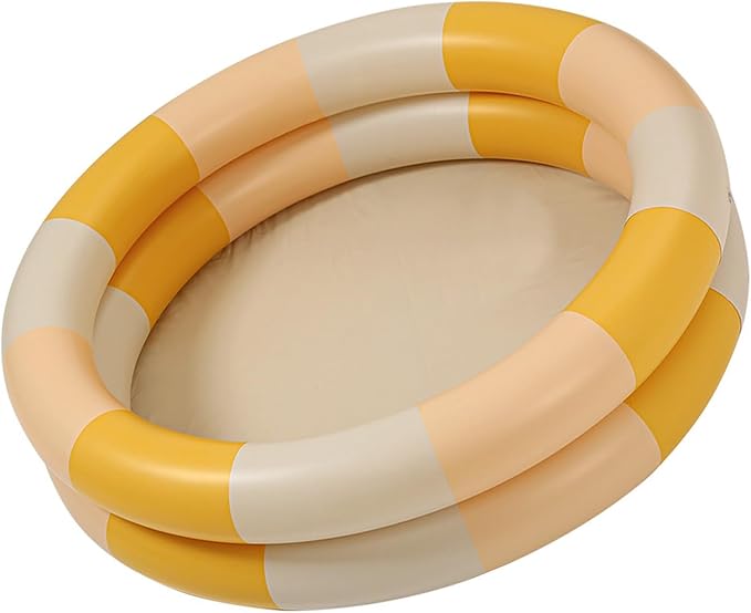 Keenso Inflatable Pool Thickened Blow Up Pool for Kids with Cute Style, Harmless Material, Wide Uses, Suitable for Indoor or Outdoor Play