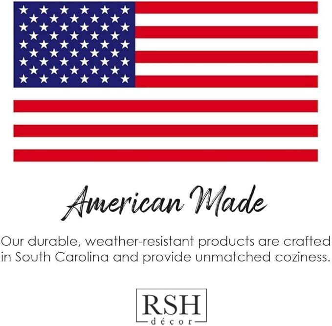 RSH DECOR: Lumbar Throw Pillows Set of 2 | 20” x 12" | All-Weather Spun Fabric | Water and Fade-Resistant | Outdoor Support Pillows for Patio Furniture | Vida Opal Pineapple
