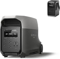EF ECOFLOW DELTA 3 Ultra Portable Power Station, 3072Wh LiFePO4 Battery, 3600W (Surge 7200W) Output Home Power, Solar Generator for Home Use, Camping Accessories, Emergencies & RV Backup