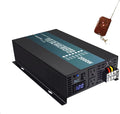 WZRELB 2000W 36V 120V Pure Sine Wave Power Inverter with 2 AC Outlets,Car Inverter,Remote Control