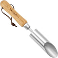 Berry&Bird Bulb Planter Tool, 12" Garden Bulb Transplanter Tool, Stainless Steel Manual Hole Digger with Wooden Handle, Transplanting Agricultural Dibble Tool for Seed Planting & Flower Planter