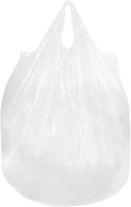 4 Gallon Trash Bag with Handles, Pack of 88, Multipurpose Small Garbage Bags for Home, Office, 43x58cm,3.8g/pcs, Unscented, White