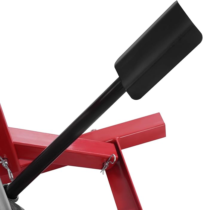 Lawn Mower Lift Jack 500 Lbs Weight Capacity Hydraulic Cylinder Lift Jack with 17.5-24 in Lift Height for Riding Tractors and Zero Turn Lawn Mowers Maintenance and Repair