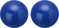 uxcell 2 Pcs Gazing Globe Decor Ball 2.5 Inch 63mm Reflective Garden Sphere Hollow Ball, Seamless Stainless Steel Gazing Ball, Smooth Mirror Globe for Garden Home Decor, Dark Blue