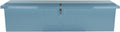 Taylor Made Stow N’ Go Fisherman’s Fiberglass Dock Box, Extra Large (24" H X 95" W X 22" D), Ice Blue, Smooth Interior Finish, Lockable Latch, Stainless-Steel Hardware - 83560IB