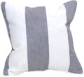 East Green 14 x 14 Waterproof Outdoor Pillow with Insert, Granite Stripe - Premium Olefin Outdoor Accent Pillow for Patio Furniture