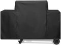 BAC776 Grill Cover for Traeger Woodridge Pro & Elite - 600D Heavy Duty Polyester Cover, BBQ Cover with Special Anti-Fading and UV Protection Propertie, Waterproof Outdoor Replacement (Black)