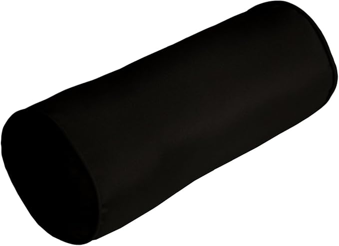 Comfort Classics Sunbrella Outdoor/Indoor Bolster Pillow in Raven Black Inc.