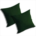 Comfort Classics Set of 2 Sunbrella Outdoor/Indoor Throw Pillows Inc. (Forest Green)