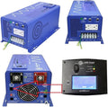 AIMS Power 1500 Watt / 4500 Watt Peak Pure Sine Inverter Charger 12 Volt DC to 120 Volt AC with LCD Remote