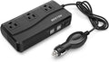 BESTEK 200W Power Inverter DC 12V to 110V AC Inverter with 4.2A 4-Port USB Car Adapter (Black)