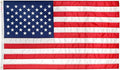 Super Tough 2.5ft x 4ft Nylon American Flag, Made in the USA, Embroidered Stars, Sewn Stripes