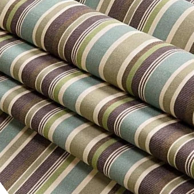 RSH DECOR: Sunbrella Square Throw Pillows Set of 4 | 24" x 24" | Water and Fade-Resistant Performance Fabric | Outdoor Pillow Covers with Down-Alternative Inserts | Brannon Whisper