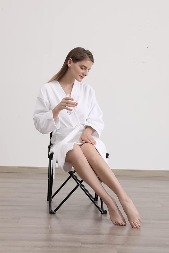 Portable Far Infrared Sauna for Home, Personal Sauna Spa for Relaxtion & Detox at Home, 1 Person Full Body Sauna Tent with Separate Heating Foot Pad & Foldable Chair (L 27.6’’ x W 31.5’’ x H 37.8’’)
