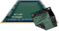 Buffalo Blizzard Deluxe 16 ft x 40 ft Rectangular Winter Pool Cover | Green/Black | Closing Inground Swimming Pools | Easy to Install | Heavy Duty, Cold & UV Resistant | Shields from Seasonal Debris