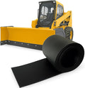 SIMOND STORE - Rubber Snow Plow Cutting Edge – Heavy Duty 120" x 6" x 1" Snow Plow Deflector Smooth & Surface-Safe Snow Clearing - Fit for ATV, Tractors, Skid Steers & UTVs Snow Pusher Cutting Edge